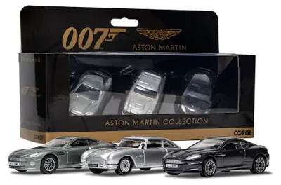 Produktbild von Corgi TY99284 - James Bond Aston Martin Collection (V12 Vanquish DB5, DBS) - Neu