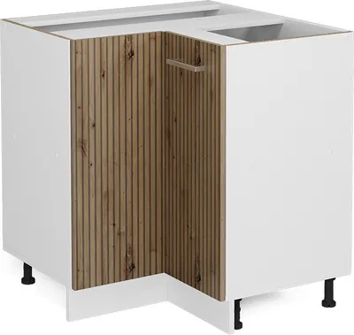 Produktbild von Eckunterschrank Vicco R-Line Artisan-Eiche 75.6 cm ohne Arbeitsplatte, Model 49232