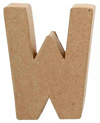 Image de Papier à lettres -Maché - W, 10 cm