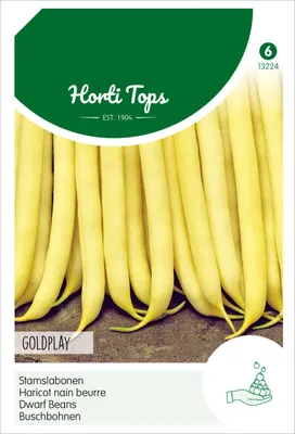 Immagine prodotto di Fagiolini nani Goldplay (50 g) | Semi di fagiolini nani di Hortitops