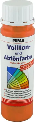Produktbild von PUFAS Vollton- und Abtönfarbe250 ml  502 orange