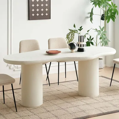 Produktbild von Milton & Oldbrook Esstisch 200 cm Utena Betonoptik