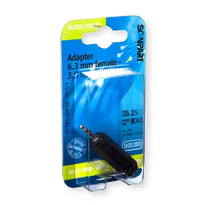 Produktbild von Scanpart Adapter 6.3 (F)-3.5 (M)