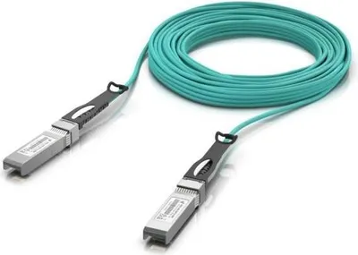 Zdjęcie produktu dla Aktywny kabel światłowodowy UniFi 10 Gb/s o długości 20 m do trwałych sieci