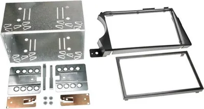 Productafbeelding van 2-DIN dashboardadapter voor Ssangyong Kyron / Actyon, antracietkleurig