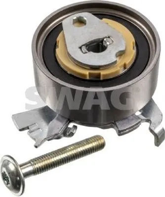Produktbild von SWAG 40 03 0018 Spannrolle Zahnriemen Ø59mm für OPEL ZAFIRA B (A05) Corsa C Schrägheck (X01) Meriva A (X03) Astra H Caravan (A04) Astra H Schrägheck