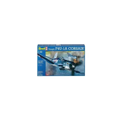 Produktbild von Revell Vought F4U-1A CORSAIR, Starrflügelflugzeug-Modell, Montagesatz, 1:32, Vought F4U-1A Corsair, Männlich, Kunststoff