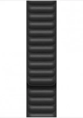 Produktbild von Armband Apple Watch Leather Link Midnight (Mitternacht), Größe S/M, 41mm