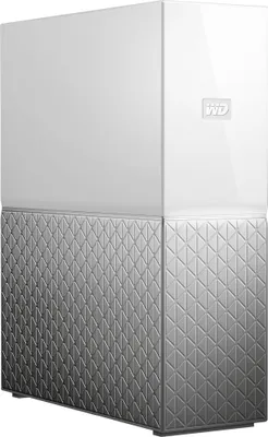 Produktbild von Western Digital My Cloud™ Home, 1-Bay NAS, 8 TB, Weiss/Silber