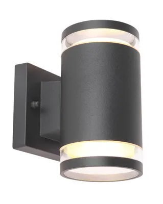 Produktbild von Globo Lighting Außenleuchte Aluminium anthrazit matt, 2x GX53 LED