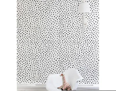 Produktbild von Coloray Fototapete 360x250 cm An Einer Wand Latex Latextapete - Dotsminimalistischer Skandinavier