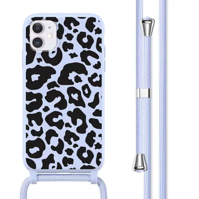 Obrázok produktu pre imoshion Silikónové dizajnové puzdro so šnúrou pre Apple iPhone 11 - Animal Lilac