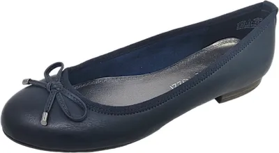 Produktbild von Marco Tozzi Damenschuhe Ballerinas Ballerina Blau Freizeit, Schuhgröße:37 EU