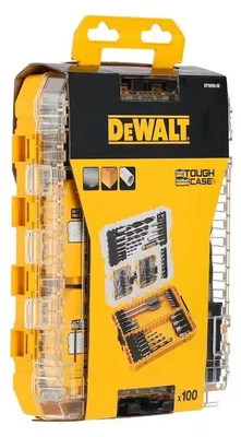 Produktbild von Dewalt Dt70785-qz Bohrer-und Spitzen-set 100 Einheiten Gelb  Gelb One Size
