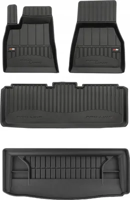 Obrázok produktu pre Sada 3D gumových rohoží Tesla Model S 2012-2021