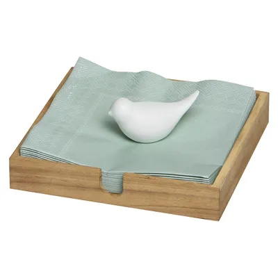 Produktbild von Räder Serviettenhalter Boot 18,2x18,2x3cm Akazie