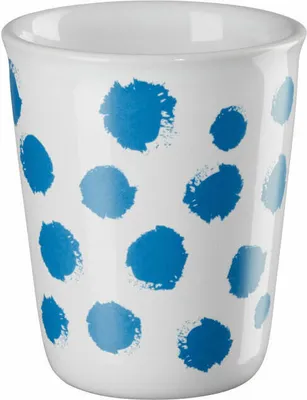 Productafbeelding van ASA Selection coppetta Becher Espresso blue spots Ø 6,5 cm
