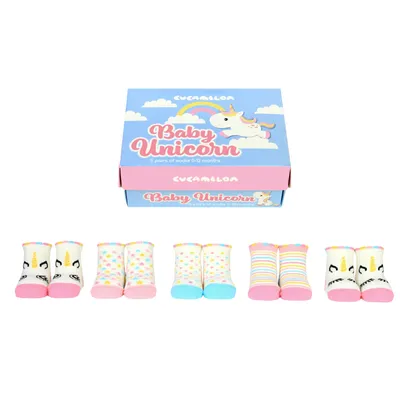 Produktbild von Baby Einhorn Cucamelon Socken für Babys (5 Paar)