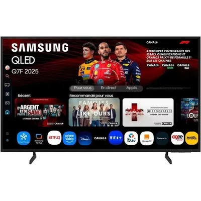 Produktbild von Samsung QE43Q72F – QLED-Fernseher 43 (109 cm) – 4K UHD 3840 x 2160 – HDR10+ – Smart-TV – Gaming-Hub – 3 x HDMI – WLAN