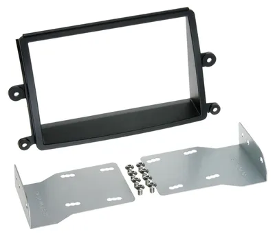 Produktbild von 2-DIN Radioblende Mitsubishi L200 2006 > schwarz