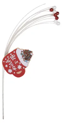 Productafbeelding van Clayre & Eef kerstdecoratie, 45 cm, rood, kunststof