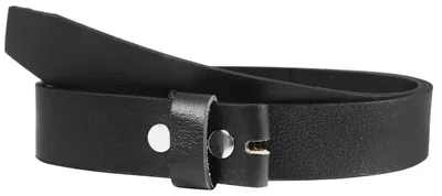 Produktbild von Leonardo Verrelli Damen Gürtel  85 - 125 cm  (Bundweite) in Schwarz aus 100% Echtleder, für Wechselschnallen