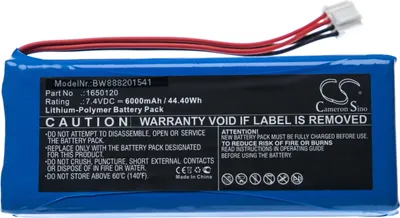 Produktbild von vhbw Akku Ersatz für DJI GL300E, GL300F, GL300C, 1650120 für Drohne Controller (6000 mAh, 7,4 V, Li-Polymer)