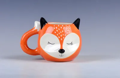 Produktbild von Winkee - Magický hrnček na kávu "Dreaming Fox" I XXL hrnček I cca 450 ml I Pre dokonalý pôžitok z kávy a čaju I Darček od srdca