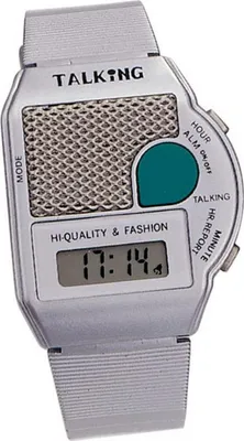 Produktbild von Atlanta  Sprechende Armbanduhr Quartz, mit Weckfunktion, Repetition, optionales Stundensignal; 6694-19
