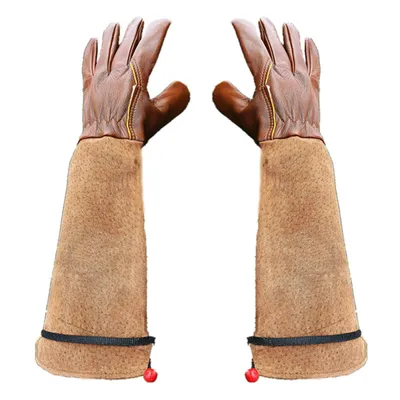 Produktbild von Gartenhandschuhe Damen/Herren -Dornenfest handschuhe Lang