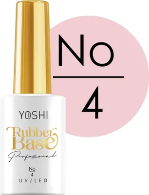 Produktbild von Yoshi Rubber Base UV Hybrid Nr. 4 10 ml / 8974