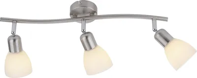 Produktbild von JUST LIGHT LED Spot KARO drehbar Wand- und Deckenmontage Spotkopf dreh- schwenkbar Wohnräume, z.B. Wohnzimmer, Schlafzimmer, Esszimmer, Arbeitszimmer, Flur