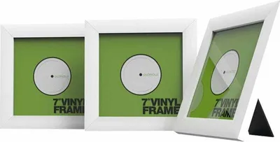 Produktbild von Glorious Frame Set 7 Wandständer für Schallplatten White