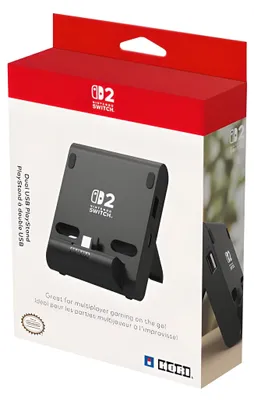 The image shows the retail packaging of a Nintendo Switch accessory.