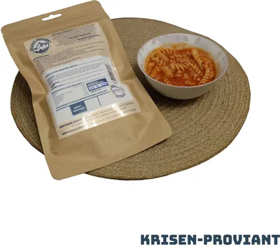 Produktbild von Krisen-Proviant - Fusilli in Tomaten-Sauce, 125g