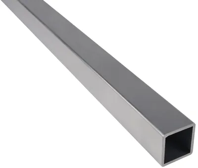 Produktbild von Riggatec Alu-Profilrohr Vierkant gerundet 50x50x4mm Länge 0,5 m