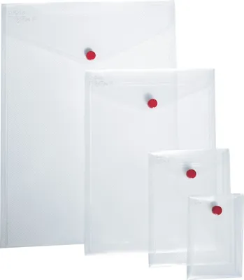 Image de Pochettes porte-documents A5 incolore paquet de 5 pièces