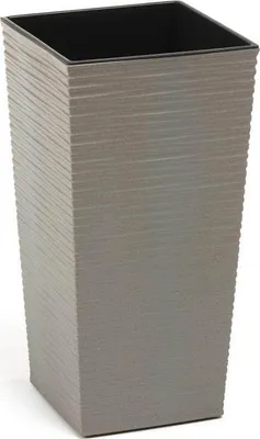 Obrázek produktu pro Nohel Garden Obal na květník FINEZIA PROUTÍ ECO plastový 40x40x75cm