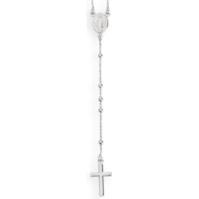 Produktbild von Halsketten   Rosenkranz Amen Silber Einstellbar,Von 50 cm bis 70 cm  Kollektion Rosario - frau