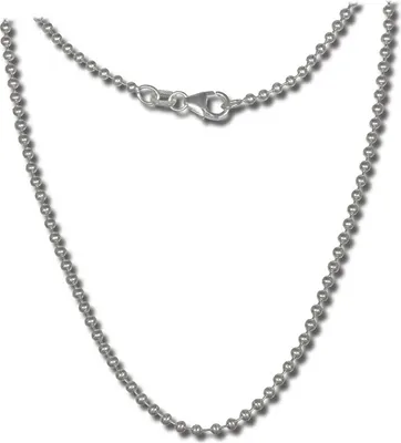 Produktbild von SilberDream Halskette 925 Silber 70cm Kugelkette Damen Schmuck silber D2SDK20670