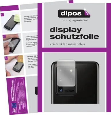 Produktbild von Schutzfolie für Samsung Galaxy S20 Ultra 5G Kameralinse Folie klar