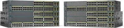 Produktbild von Cisco Catalyst WS-C2960+24PC-L, Managed, L2, Fast Ethernet (10/100), Vollduplex, Power over Ethernet (PoE)