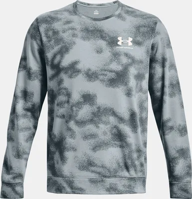 Produktbild von UNDER ARMOUR Rival French Terry Sweatshirt Herren 465 - harbor blue/gravel/onyx white L