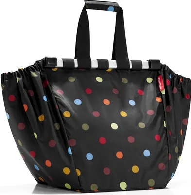 Immagine prodotto di reisenthel borsa della spesa Easyshoppingbag Dots nero