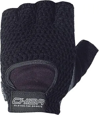 Produktbild von Chiba Fahrrad-Fitnesshandschuh unisex Radsport Handschuhe Schwarz XXL