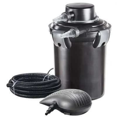 Obrázok produktu pre HEISSNER HLF4000-00, Jazierkový filter, Čierna, 3 m, 2 cm, 25 W, 2200 l/h