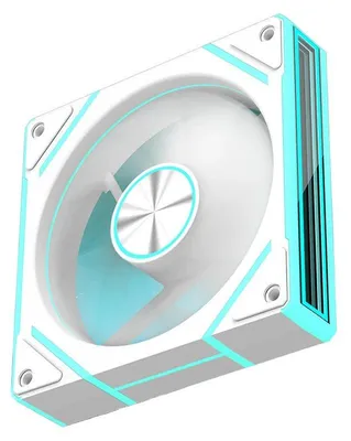 Obrázek produktu pro Prism8 Pro – ventilátor do počítačové skříně, 23 cm, reverzní proudění vzduchu – ARGB – PWM 800–1800 ot./min – 71 CFM – tichý – bílý