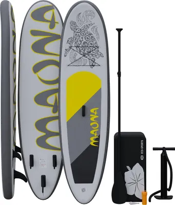 Produktbild von Aufblasbares SUP Stand Up Paddle Board Maona Schildkröte Turtle Surfbrett 308 cm Grau