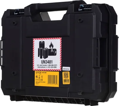 Obrázek produktu pro DeWALT DCD709D2T-QW, Vrtačka s pistolovým držadlem, Bezkartáčový, Černá, Žlutá, 1,3 cm, 1650 ot/min, 3 cm