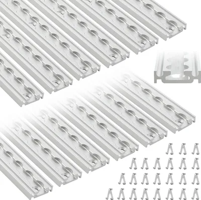 Obrázek produktu pro Příslušenství pro obytné automobily Bettizia, 1m hliníková oka pro upevnění kolejnic s 24 jednoduchými kováními